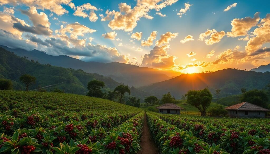 Colombian Coffee Varieties Landscape Colombian Coffee Varieties Landscape