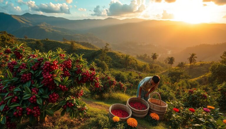 Where is Ethiopian coffee grown