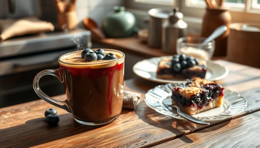 blueberry cobbler coffee blueberry cobbler coffee