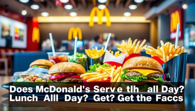 Does McDonald's serve lunch all day