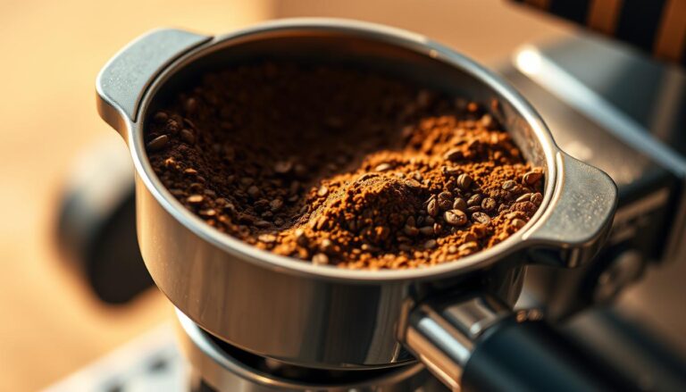 How many grams of coffee for double espresso