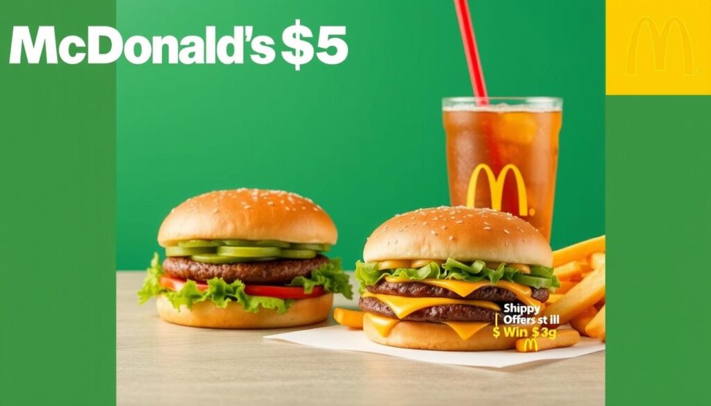 Image of McDonald's $5 meal deal Image of McDonald's $5 meal deal