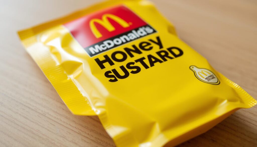 Image of McDonald's Honey Mustard sauce packet