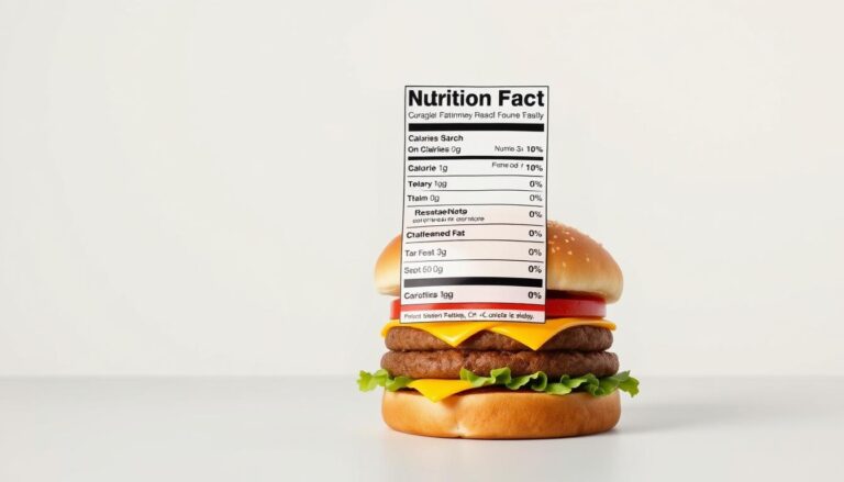 mcdonald's hamburger calories