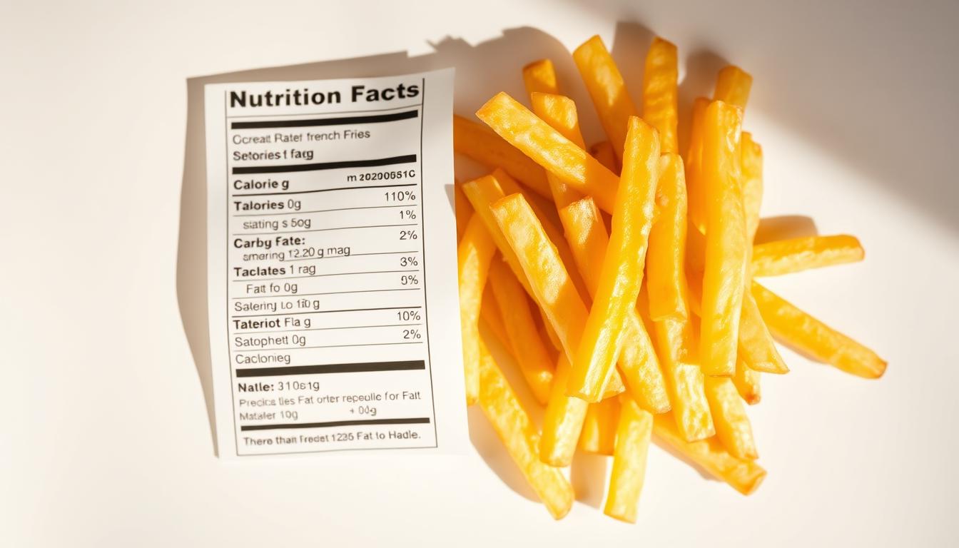 mcdonald's small fry calories